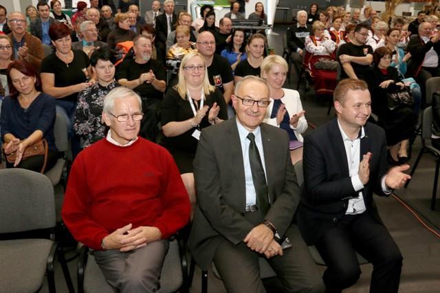 pani Iwona Woch otworzyła tegoroczne II Bieszczadzkie Forum Organizacji Pozarządowych.