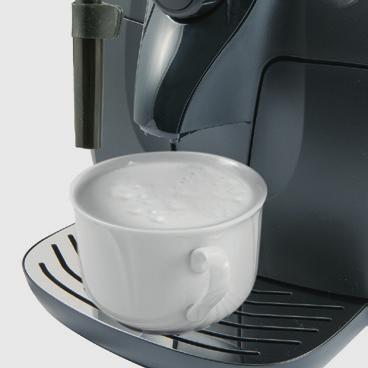 6 Obrócić pokrętło sterujące do położenia. 7 Następnie można zaparzyć kawę espresso lub kawę.