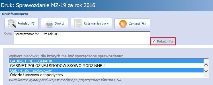 Spowoduje to wyświetlenie komórek organizacyjnych, umożliwiając tym samym wskazanie konkretnej komórki organizacyjnej.