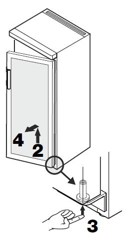 informacja Z uwagi na duży ciężar, drzwi muszą być