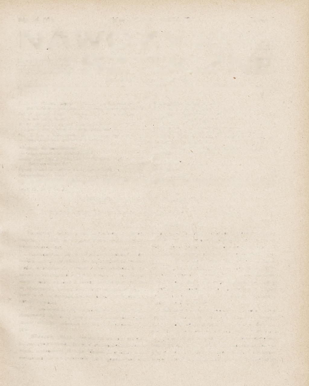 Nr. 4 (8). KWIECIEŃ 1930 R. Rok 2 NAWOZY SZTUCZNE MIESIĘCZNIK Prof. Dr. Marjan Górski Metody poznawania potrzeb nawozowych gleby (V. Metody Azotobaktera) 81 Inż. P. Tereszczenko Niedoceniane i zaniedbane u nas zagadnienie.