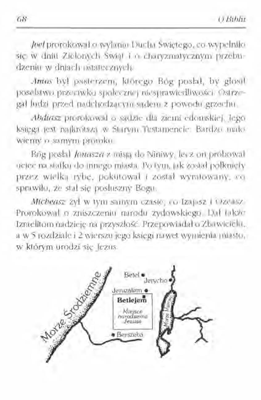 (,8 o utu«joe/ prorokował o wylaniu Ducha Świętego, CO wypełniło się w dniu Zielonych Świąt i o charyzmatycznym przebudzeniu w dniach ostatecznych. AIIIOS by!