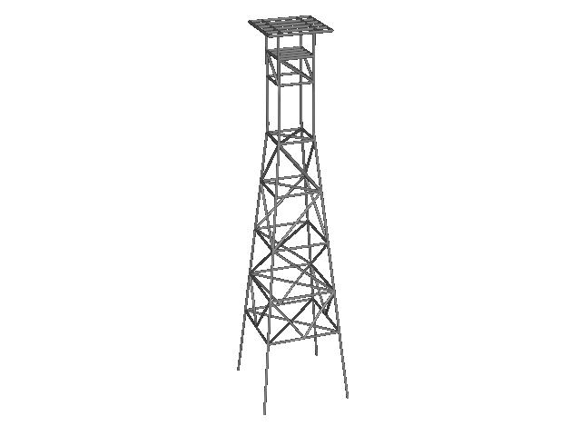 DWT 234: Wieża z platformą