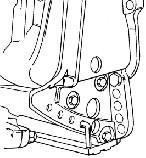 FUNKCJE I ELEMENTY STEROWANIA Aby ogrniczyć trymownie do wewnątrz w modelch wyposżonych w jednonurnikowy ukłd wspomgni trymowni, nleży użyć śruby z powłoką kdmową dostrczonej wrz z silnikiem.