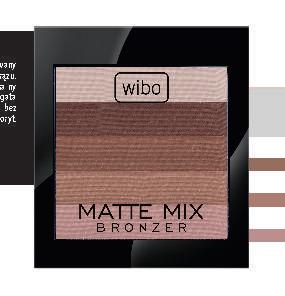 Niezbędny przy modelowaniu twarzy, dzięki niemu podkreślisz kości policzkowe, powiększysz optycznie usta lub usuniesz oznaki zmęczenia. Matte Mix Bronzer.