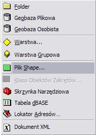 Geodatabase). Geobaza przechowuje każdy obiekt jako wiersz tabeli, a każda klasa obiektów ma swoją tabelę.