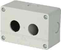szary RAL 7035 i RAL 1033 spieniony kauczuk IP65 zgodnie z CEI EN 6053 PG,5 lub M0 Obudowa z 1 otworem