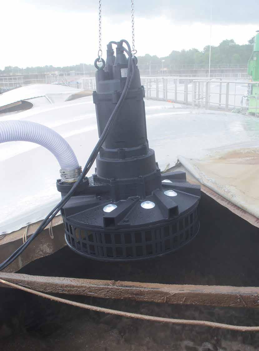 TRN odśrodkowy aerator zatapialny wirnik Vortex Ten samozasysający aerator