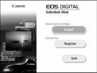 Wprowadzenie do oprogramowania Instalowanie oprogramowania Zgodny system operacyjny MAC OS X 10.4-10.6 1 Upewnij si, e aparat nie jest pod czony do omputera. 2 W ó dys CD EOS DIGITAL Solution Dis.