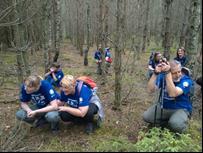 paśnikiem, bunkrem dla nietoperzy i remizą ptasią - dotarliśmy do
