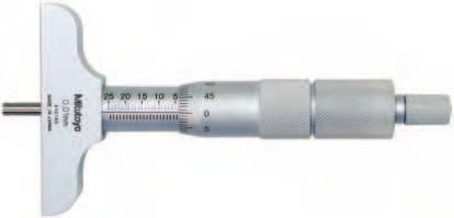 µm Równoległość czoła (4+ /50) µm =maks. trzpienia do długość pomiaru (mm) powierzchni odniesienia (poprzeczki) Powierzchnie pomiarowe Podstawa Nacisk pom.