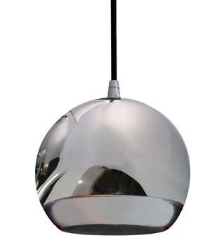 KATALOG 2017/18 LAMPY WISZĄCE / PENDANT LAMPS 5 BALLABIO GU10/ES111 Colour HB14016 Biały z chromowanym pierścieniem/white with chrome