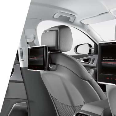 Zestaw Audi DVD Rear Seat Entertainment Więcej mobilnej rozrywki podczas podróży.