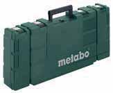 Systemy walizek i torby Systemy walizek i torby Walizki z blachy stalowej Walizka narzędziowa z tworzywa sztucznego MC STE Walizka narzędziowa pasująca do wszystkich wyrzynarek Metabo z obudową
