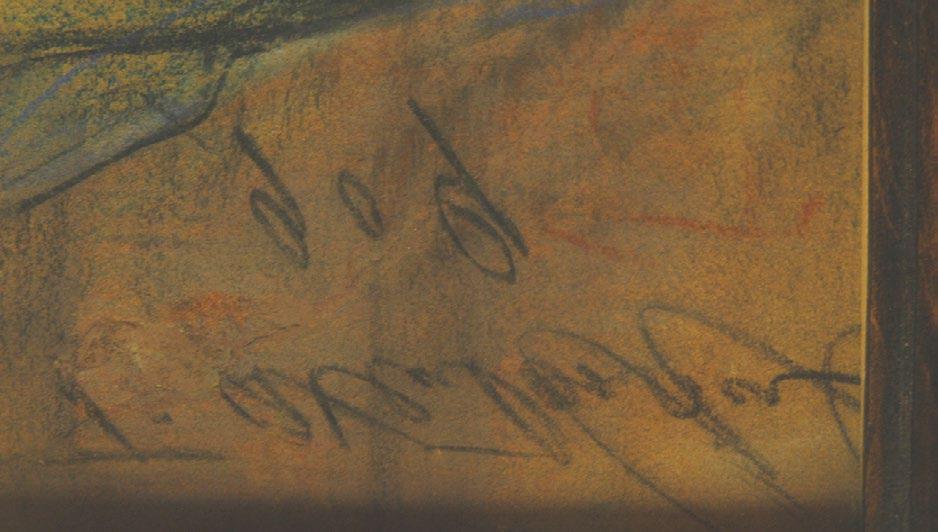 Sygnaturę umieszczoną na pracy zatytułowanej Góralka ; datowanej na okres po 1890 r.