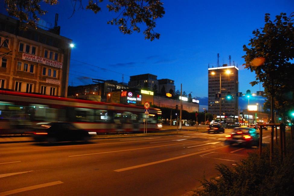 postaci istniejącej infrastruktury transportowej = +