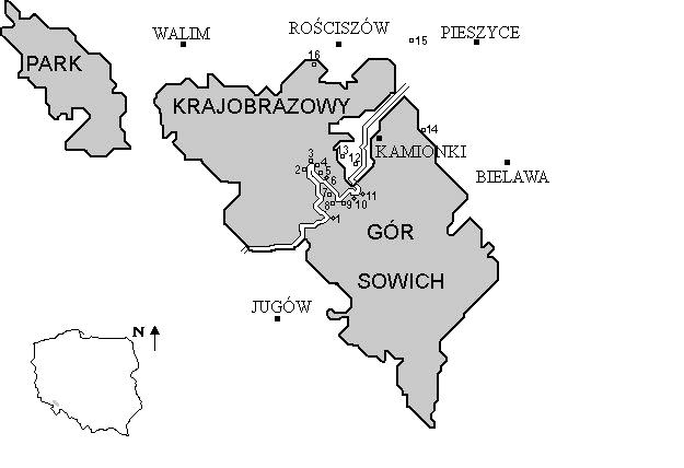 Popielica (Glis glis) w Górach Sowich... 33 Ryc. 1.