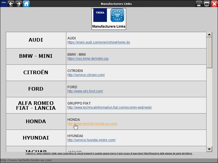 Z menu Diagnostyka jest ponadto dostępna aplikacja Funkcje Specjalne, która pozwala wykonać najczęściej wybierane operacje, jak