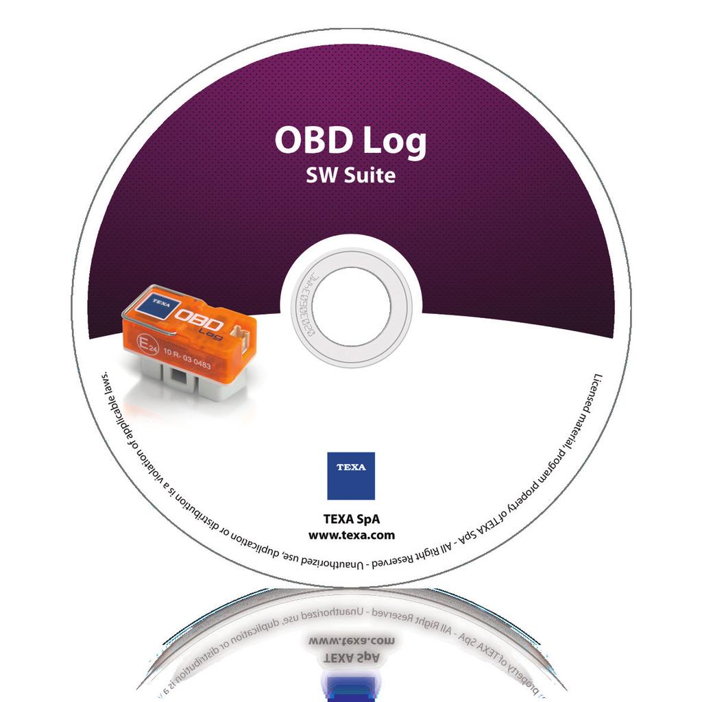 OBD Log w okresie, kiedy był podłączony do samochodu w celu monitorowania związanych ze