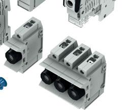 Odłączniki NEOZED ze względu na swoją kompaktową budowę stosuje się często w szafach sterowniczych.