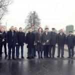 Jan Laskowski, Przewodniczący Rady Powiatu Jan Rzeszotarski, Wicestarosta Juliusz Gorzkoś, Radni Powiatowi Sławomir Olejniczak, Wojciech Rychter, Paweł Pakieła i