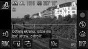 Nagrywanie filmów, na których przedmioty wyglądają jak miniatury (efekt miniatury) Umożliwia nagrywanie filmów, na których przedmioty wyglądają jak ruchome miniatury.