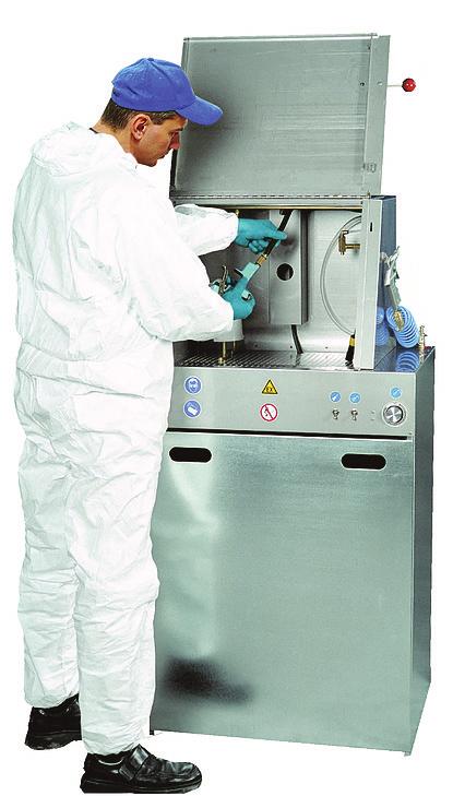 Myjnia uniwersalna U-800 Do mycia automatycznego lub manualnego np. pistoletów lakierniczych.