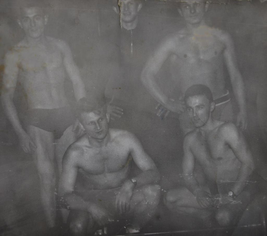 cały skład) Mieczysław Genteman, Mieczysław Maryj, Andrzej, Mieczysław