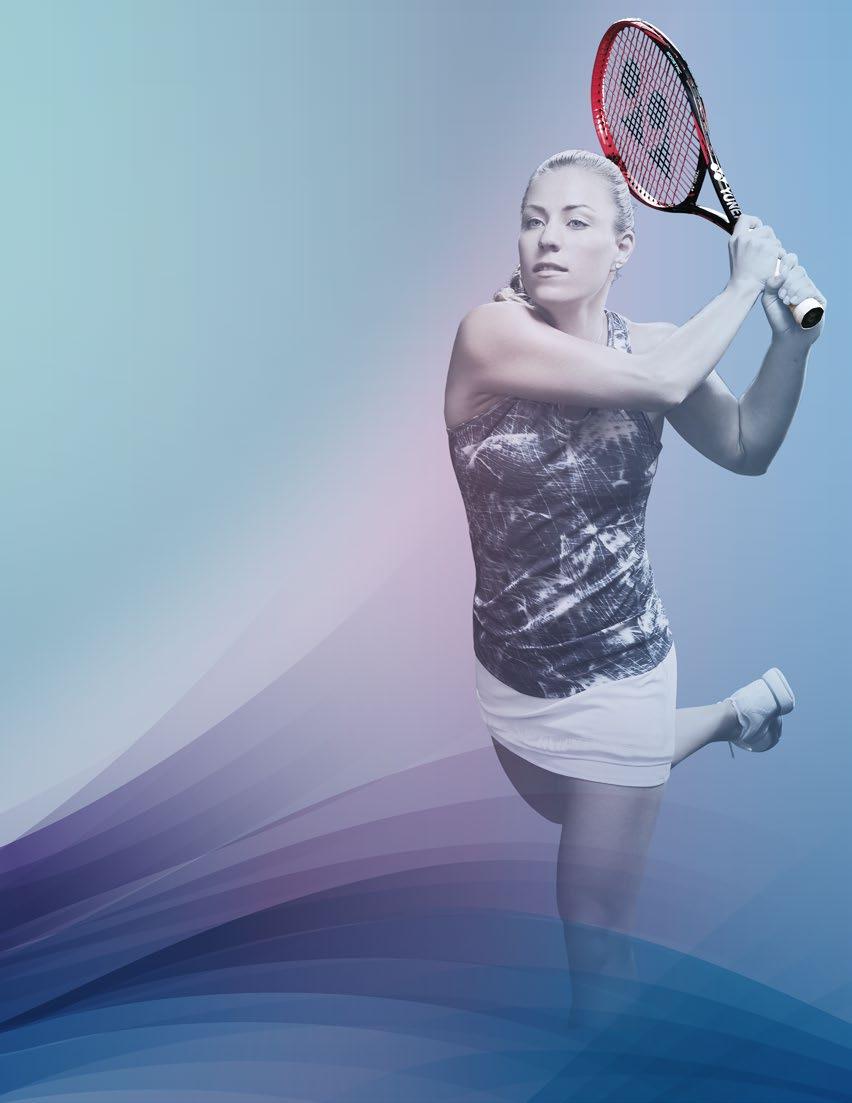 STRING TECHNOLOGY Opracowana przez YONEX innowacyjna technologia, pozwala zawodnikom korzystać z najlepszych naciągów na rynku, charakteryzujących się
