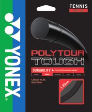 25mm) Polyester (Monofilament) Wyprodukowano w Japonii POLYTOUR PRO 120/125/130 Niesamowita wytrzymałośc i moc uderzenia Polyestrowy