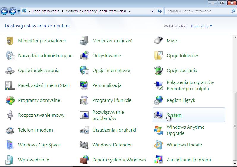 3 / 9 2. Installing drivers needed to upgrading process Instalacja sterowników potrzebnych do aktualizacji. Before installing drivers turn off automatic driver searching from windows update service.