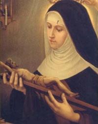 POZNAJ NIEZWYKŁĄ ŚWIĘTĄ Święa Rita była żoną, wdową ( zamordowano jej męża), matką ( straciła dwóch synów), osobą samotną, w końcu - zakonnicą.