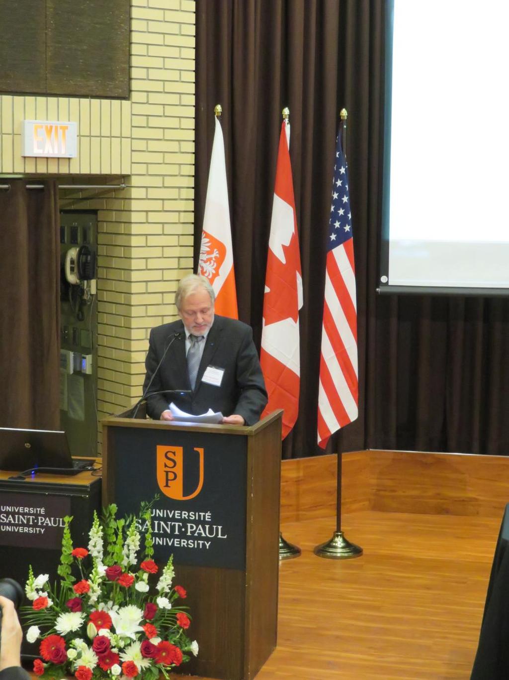Fot. 14 Session II Canadian-Polish Military Cooperation referat wygłasza Roman