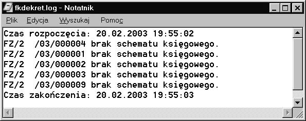 pojedynczym dokumencie.