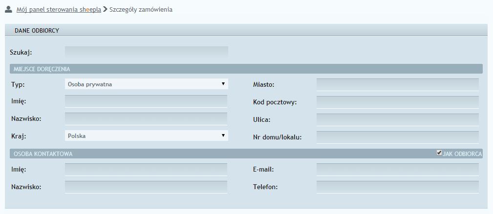 6. Przygotowywanie zamówień 6.