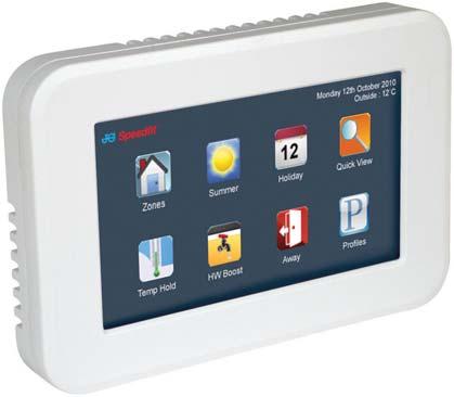 Automatyka sterująca 12 V (ogrzewanie i chłodzenie) Centrala zarządzająca siecią 32-stref / dotykowa Panel dotykowy TFT 4,3 (12V) do centralnej kontroli, sterowania, programowania i administrowania