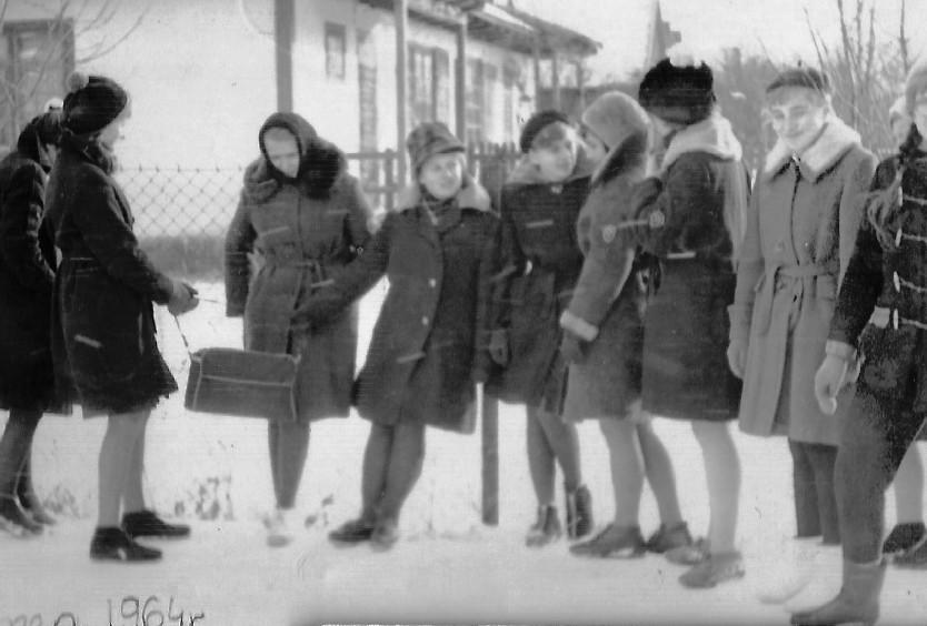 Klasa C na kółku fotograficznym - zajęcia w plenerze.