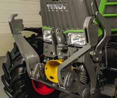 Tylny podnośnik ciągnika Fendt 200 Vario V/F/P Udźwig ciągnika Fendt 200 Vario V wynosi 2775 dan. W przypadku wersji F jest to 2417 dan, a w przypadku wersji P 3134 dan.