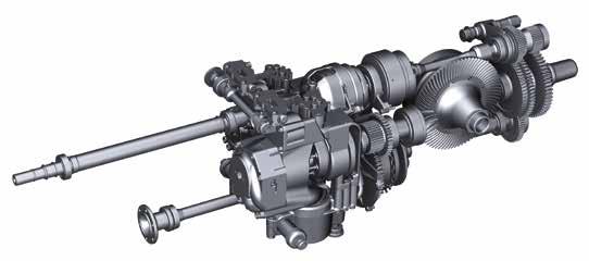 Od zera do prędkości maksymalnej Ciągniki Fendt 200 Vario są wyposażone w 3-cylindrowy silnik AGCO Power. Silnik zapewnia nie tylko dynamiczną moc ale też i równą pracę.