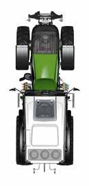 Maksymalny udźwig tylnego podnośnika sterowanego elektrohydraulicznie wynosi 2,715 dan (w modelu 200 Vario V), co oznacza, że nawet najcięższe maszyny podnoszone są bez problemu.