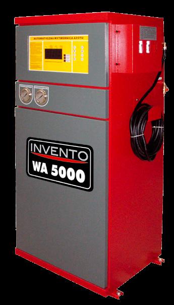 WYTWORNICE AZOTU 73 Invento WA 5000 Generator azotu pozwala odzyskać azot z otaczającego nas powietrza. Urządzenie zbudowane jest z filtrów molekularnych, które odseparowują azot od pozostałych gazów.