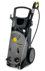 W standardzie pistolet wysokociśnieniowy Easy Press z obrotową lancą, 10 m wąż wysokociśnieniowy, dysza trójstopniowa manualna i dysza rotacyjna.
