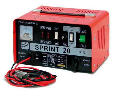 82 URZĄDZENIA DO OBSŁUGI AKUMULATORÓW Ideal Sprint 20 W-BD-SPRINT20 Ideal Sprint 30
