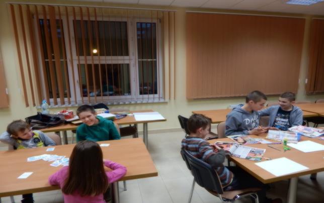 Spotkania dzieci z Panią Agnieszką W okresie od sierpnia 2015 do grudnia 2015 roku prowadzone