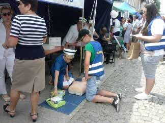 ... W pikniku wzięła udział Okręgowa Izba Pielęgniarek i Położnych w Radomiu.