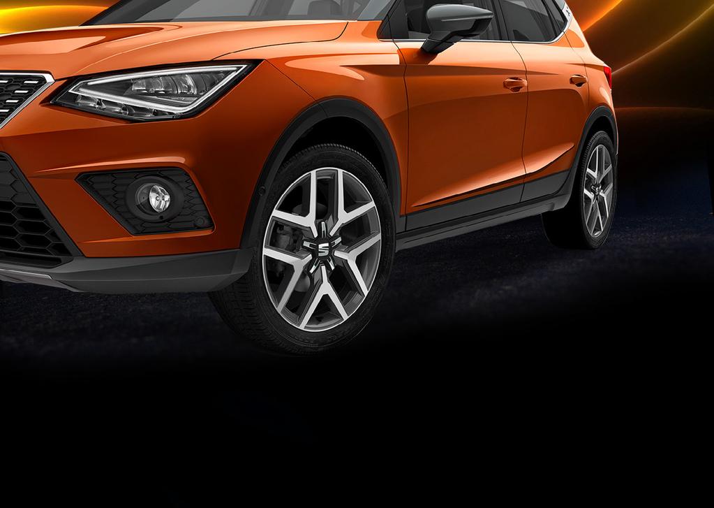 SEAT ARONA Full LED Silnik Skrzynia biegów Rata Cena 1.0 TSI Start&Stop 95 KM manualna 5-biegowa 440 zł 69 500 zł 1.0 TSI Start&Stop 115 KM manualna 6-biegowa 458 zł 72 200 zł 1.