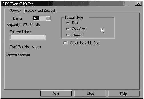 Disk encrypting function How to encrypt the disk Connect the