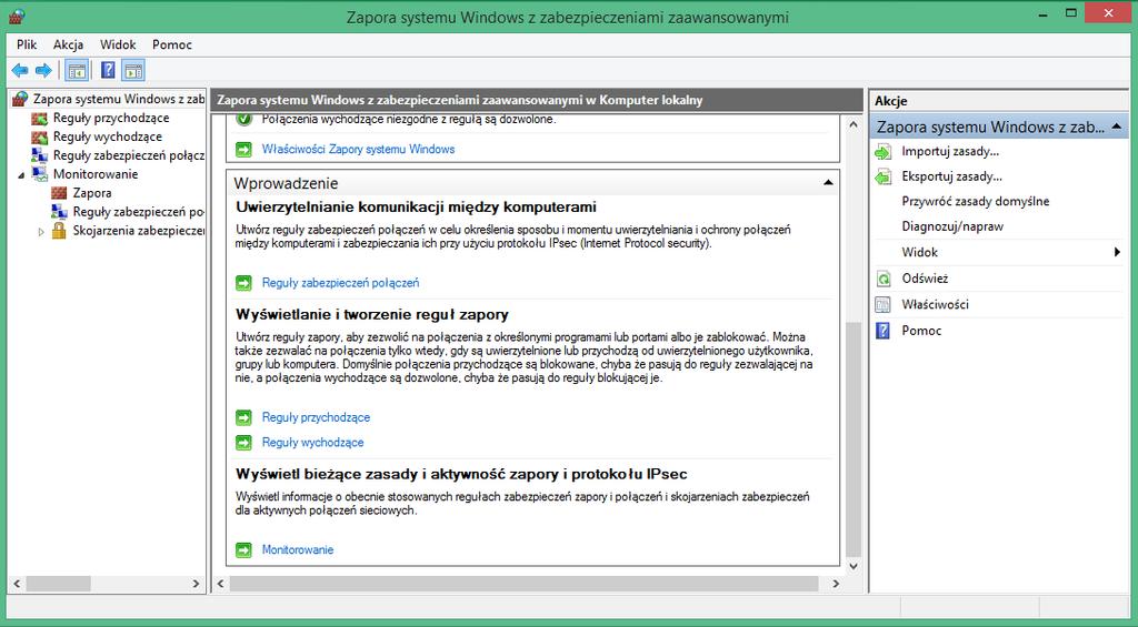 Zapory wykorzystujące oprogramowanie systemu operacyjnego IPChains zapora dla systemów Linux i BSD pozwala definiować reguły filtrów pakietów bez inspekcji stanów Firewall systemów