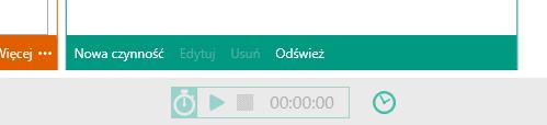 Wystartuj go, a po jego zatrzymaniu zostanie wyświetlone okno dialogowe z możliwością utworzenia nowej czynności. Pulpit Program Kleos pozwala użytkownikowi na dostosowanie wyglądu pulpitu.