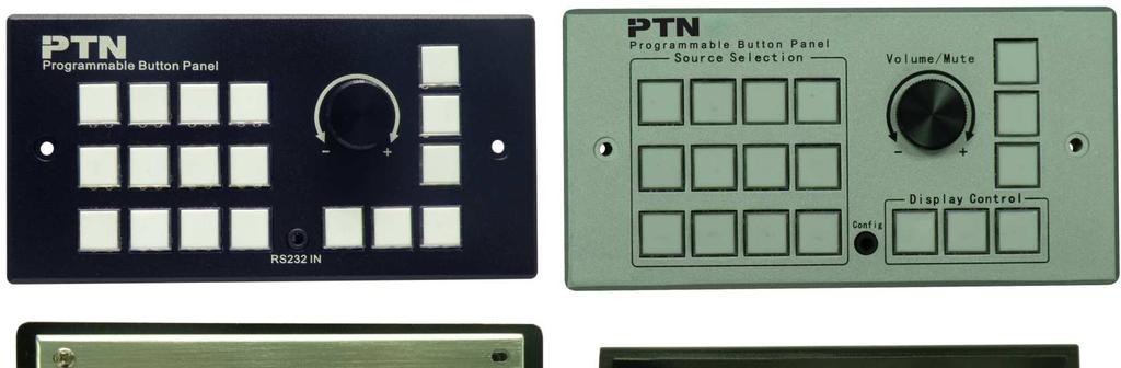 PTN - PROGRAMMABLE CONTROL Nowość! WP18R Panel kontrolny składający się z osiemnastu przycisków oraz pokrętła do regulacji głośności.